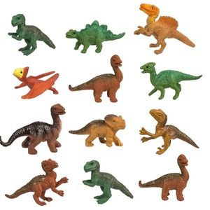 10 Baby Dinosaur Figurines - Educational Toy for Kids Ages 3+